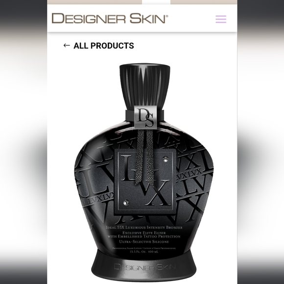 Designer Skin LVX Ideal 55X Luxurious Intensity Bronzer Tanning Bed Lotion Pack - Picture 3 of 8